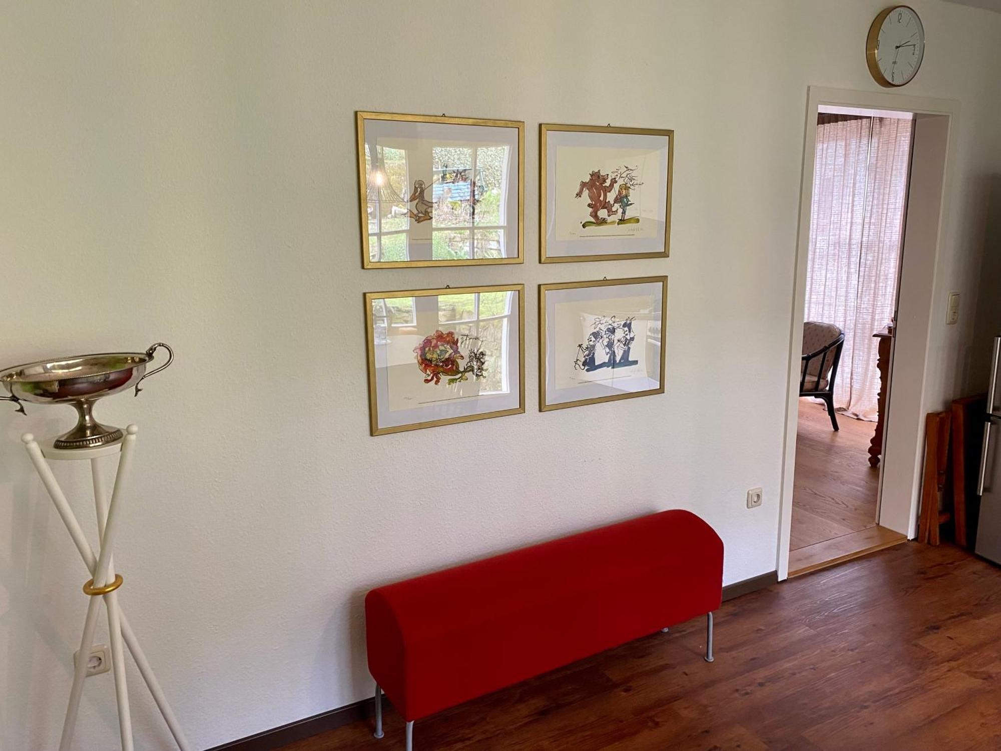 Eine gemütliche Ferienwohnung mit Garten Bad Karlshafen Exterior foto